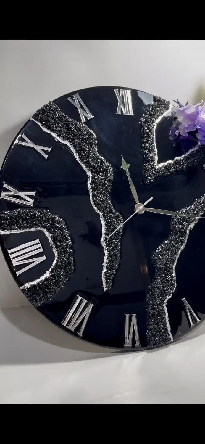 ساعت رزینی|ساعت دیواری و تزئینی|برازجان, |دیوار