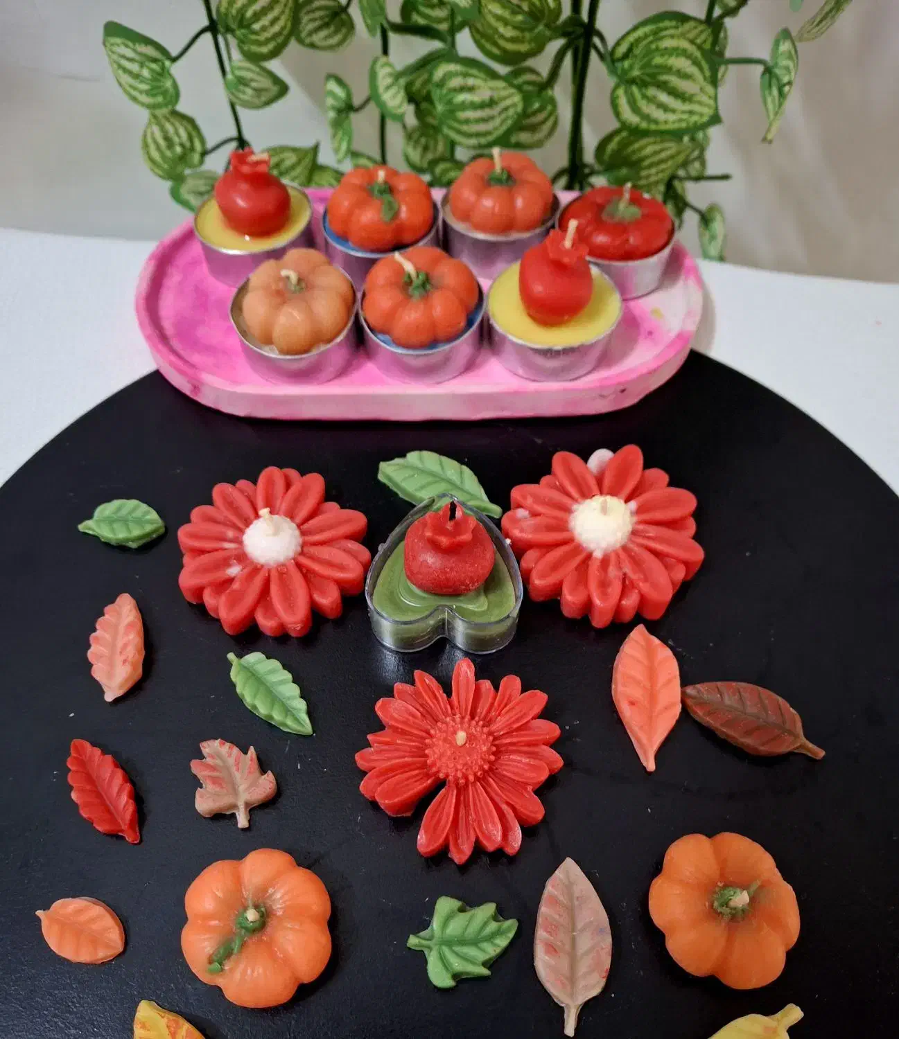 شمع یلدایی متنوع و زیبا|صنایع دستی و سایر لوازم تزئینی|رشت, شهرک آیت الله منتظری|دیوار