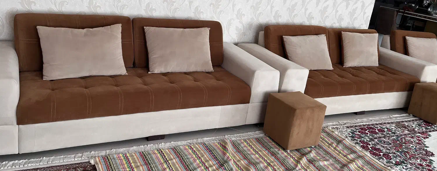 مبل راحتی ۷نفره تختخواب شو|مبلمان خانگی و میز عسلی|بیرجند, |دیوار