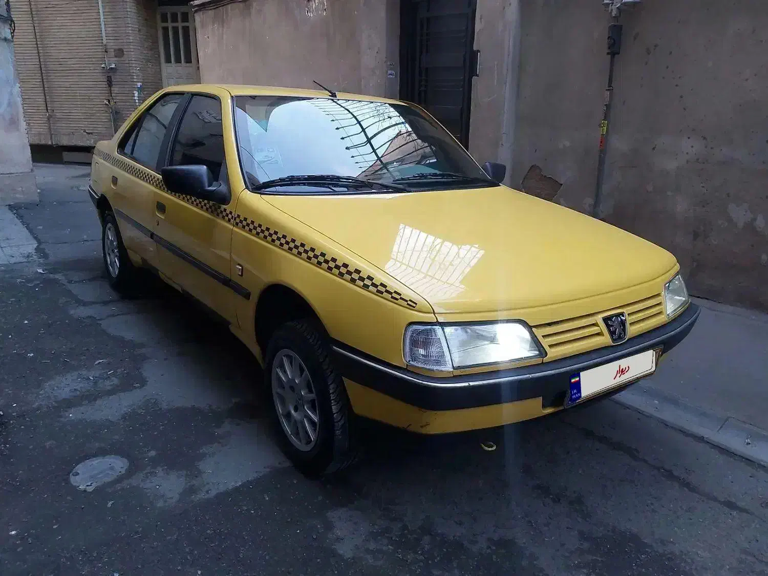 تاکسی پژو ۴۰۵ مدل ۹۶|خودرو سواری و وانت|تهران, سبلان (لشگر)|دیوار