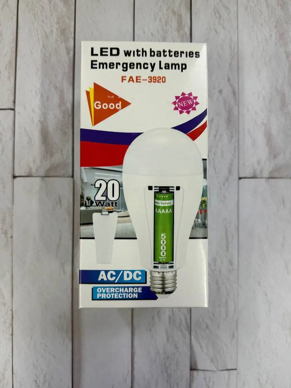 لامپ شارژی کد FAE-3920( تک و عمده)|لامپ و چراغ|تهران, باغ فیض|دیوار