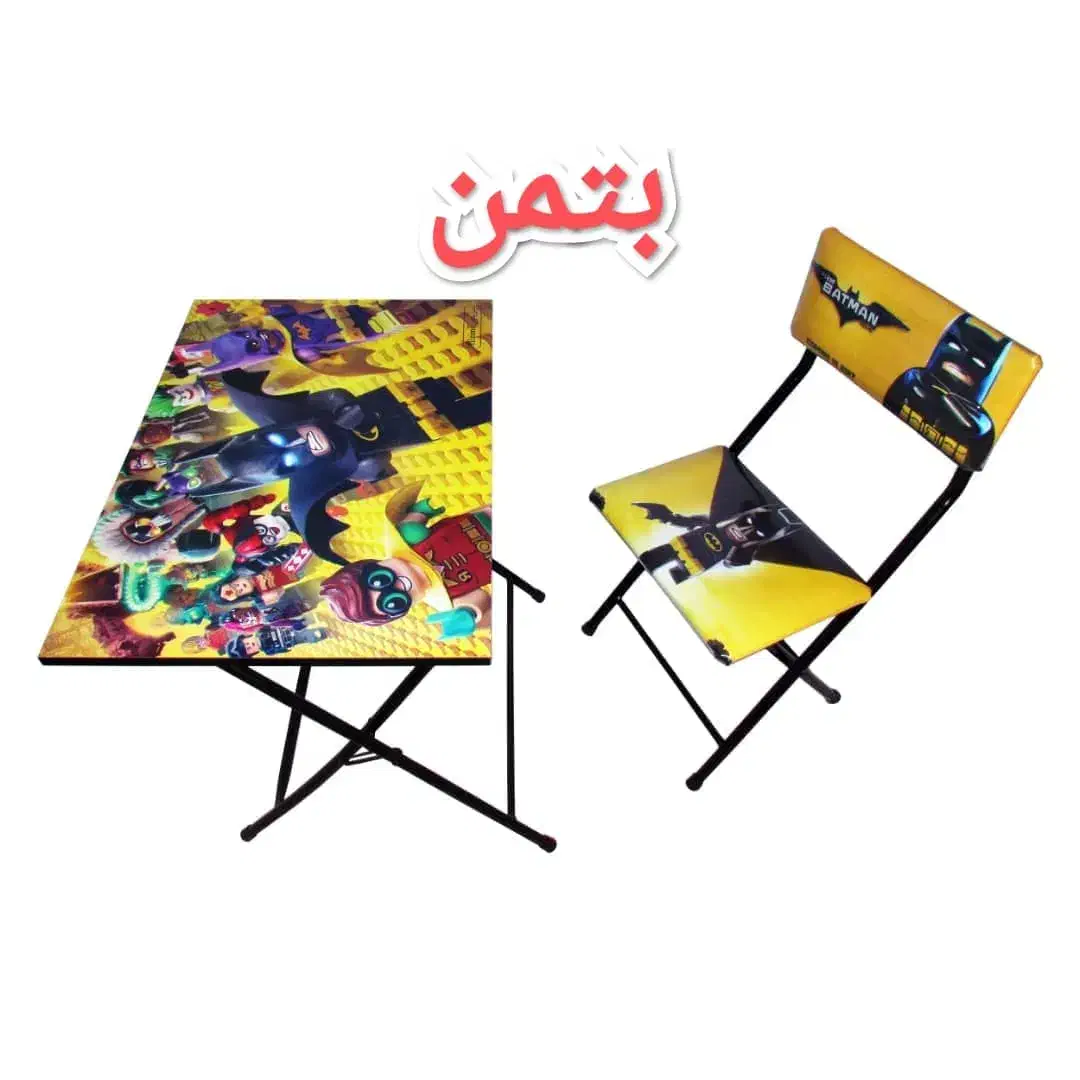 میز و صندلی تحریر تاشو|میز تحریر و کامپیوتر|زنجان, |دیوار