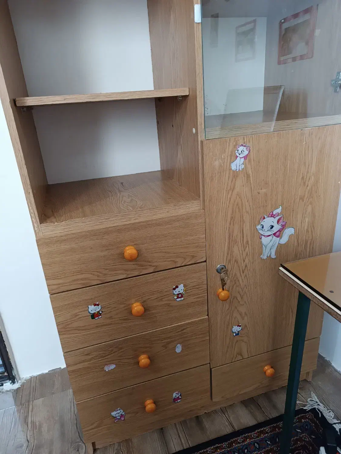 کمد و کتابخانه تاج دار|کتابخانه، شلف، قفسه‌های دیواری|اردبیل, |دیوار