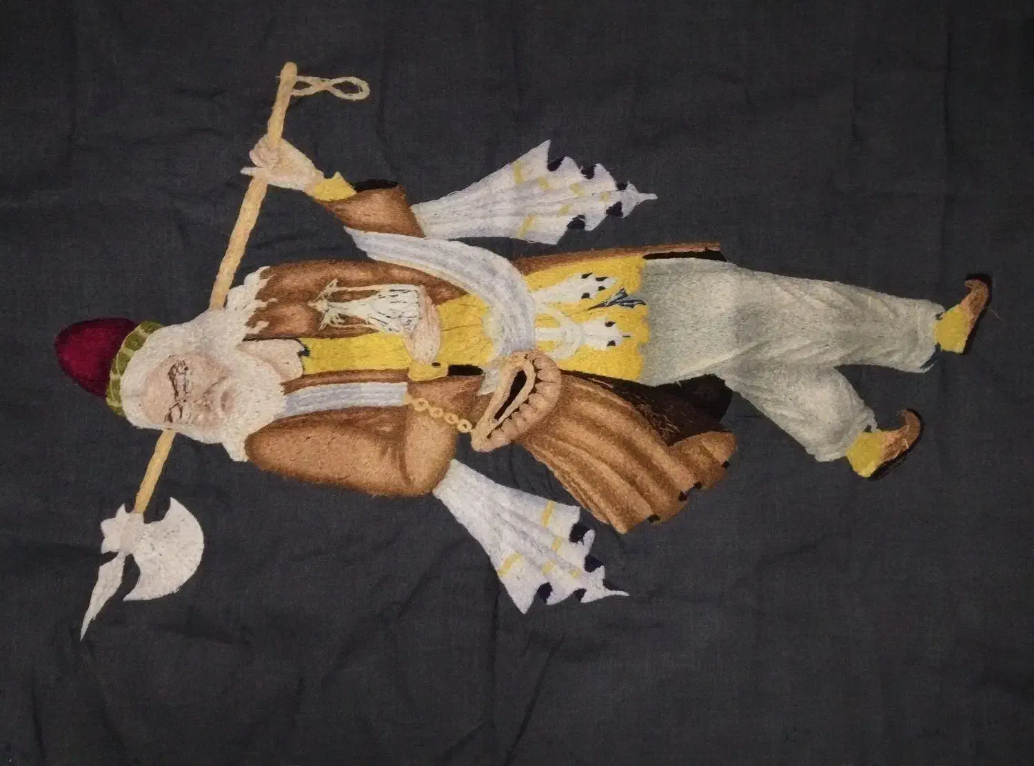 تابلو سوزندوزی دستی قدیمی|تابلو، نقاشی، عکس|آمل, |دیوار