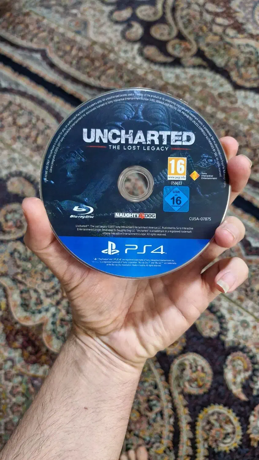 دیسک بازی ps4 آنچارتد،Uncharted|کنسول، بازی ویدئویی و آنلاین|اسلام‌شهر, شهرک قائمیه|دیوار