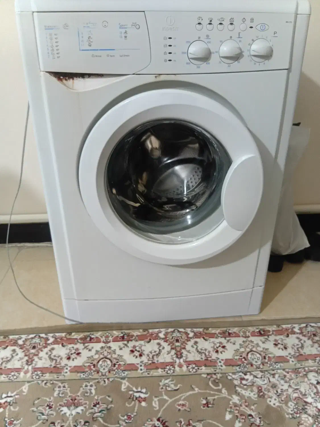 لباسشویی ایندزیت|ماشین لباسشویی و خشک‌کن لباس|پاکدشت, پارچین|دیوار