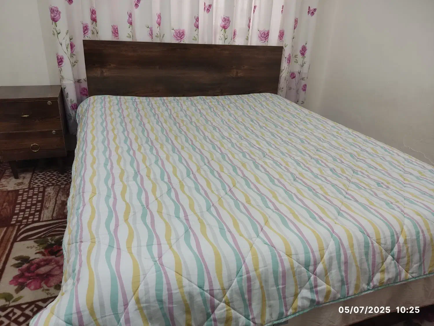 رو تختی طرح گل دو رو نخ پنبه کم کار|سرویس روتختی|مشهد, شهرک امام هادی (شهرک غرب)|دیوار