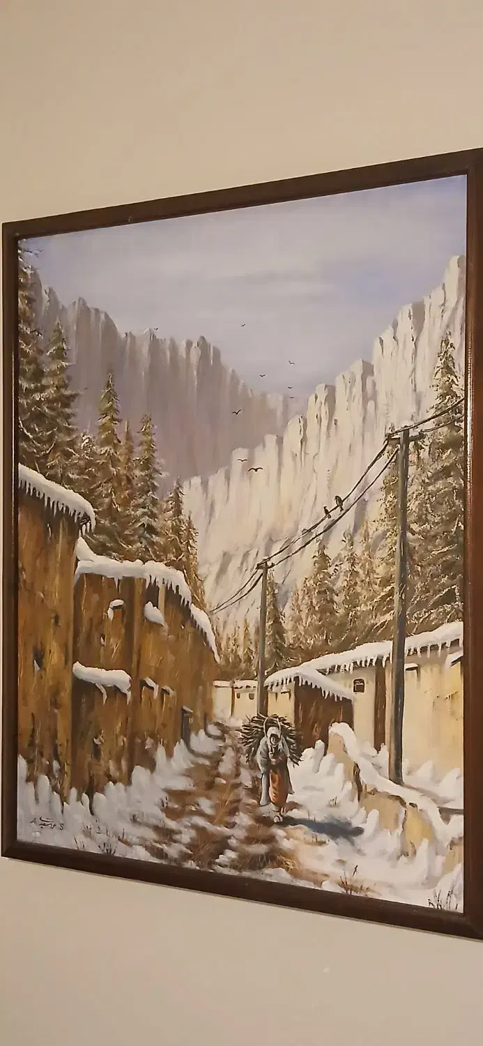 تابلوهای نقاشی رنگ روغن، بکلیت و..|تابلو، نقاشی، عکس|ساری, |دیوار