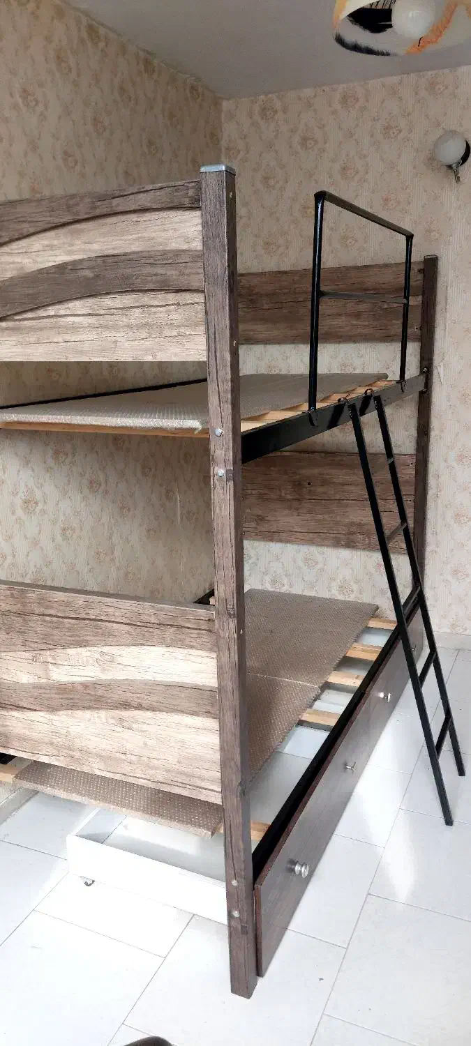 تخت دو طبقه|تخت و سرویس خواب|ملارد, |دیوار