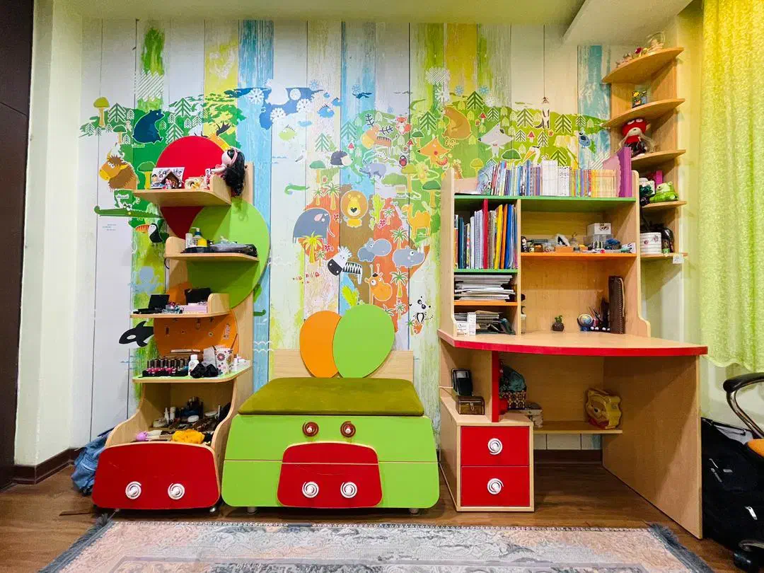 سرویس خواب نوجوان|تخت و سرویس خواب|لاهیجان, کوی خزر|دیوار