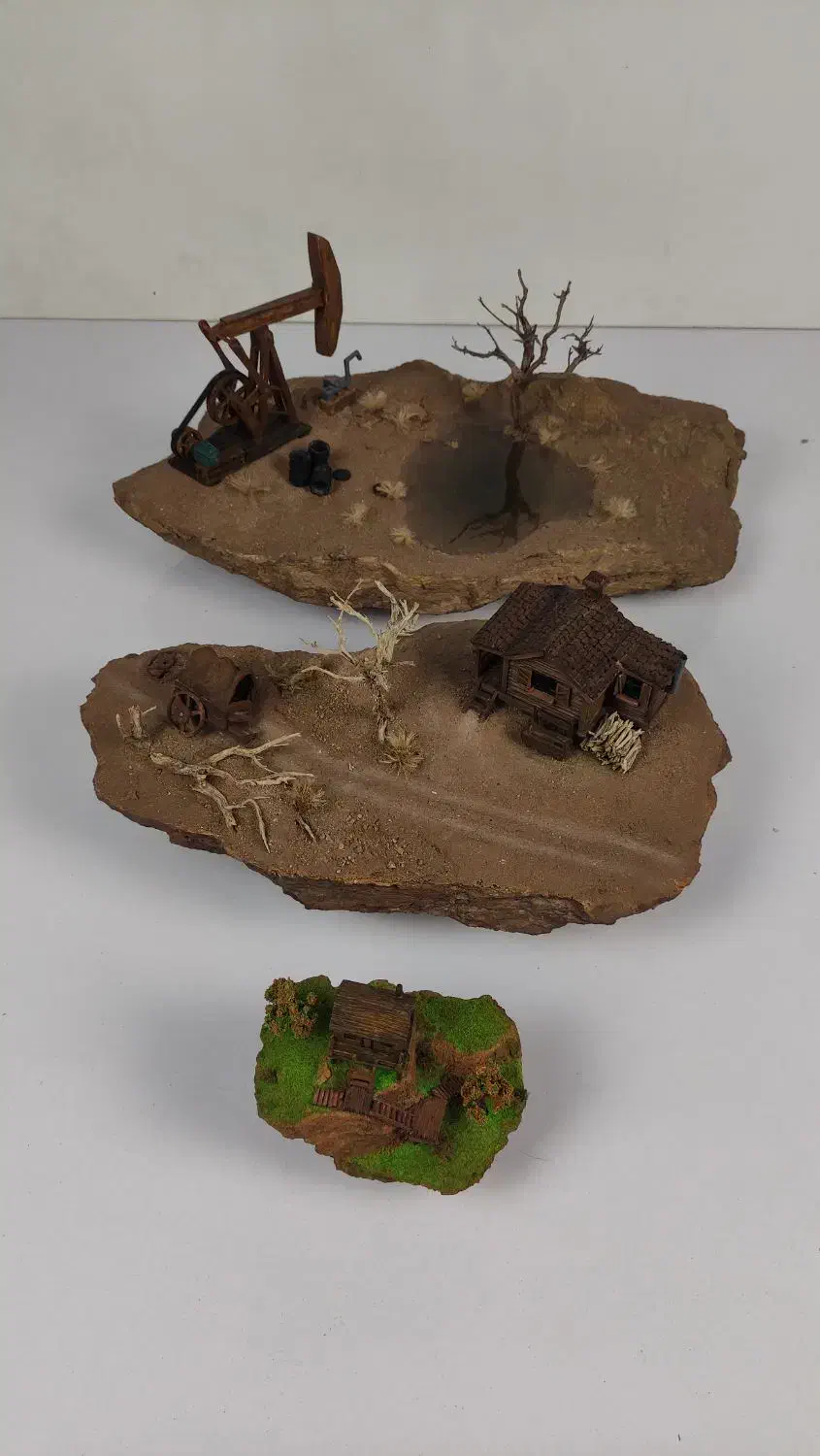 دکوری ، ماکت ، دیوراما دست ساز|مجسمه، تندیس، ماکت|یزد, |دیوار