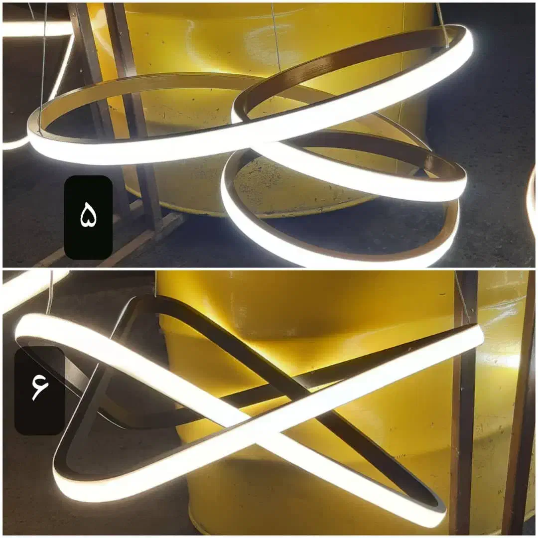 لوستر|لوستر و چراغ آویز|پرند, فاز ۵|دیوار