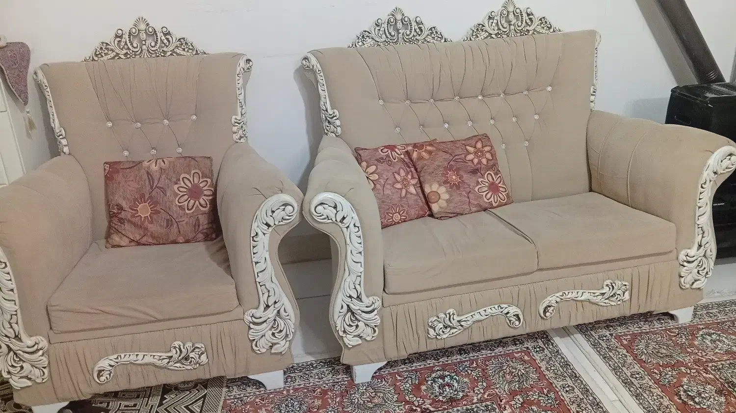 مبلمان راحتی|مبلمان خانگی و میز عسلی|کاشمر, |دیوار