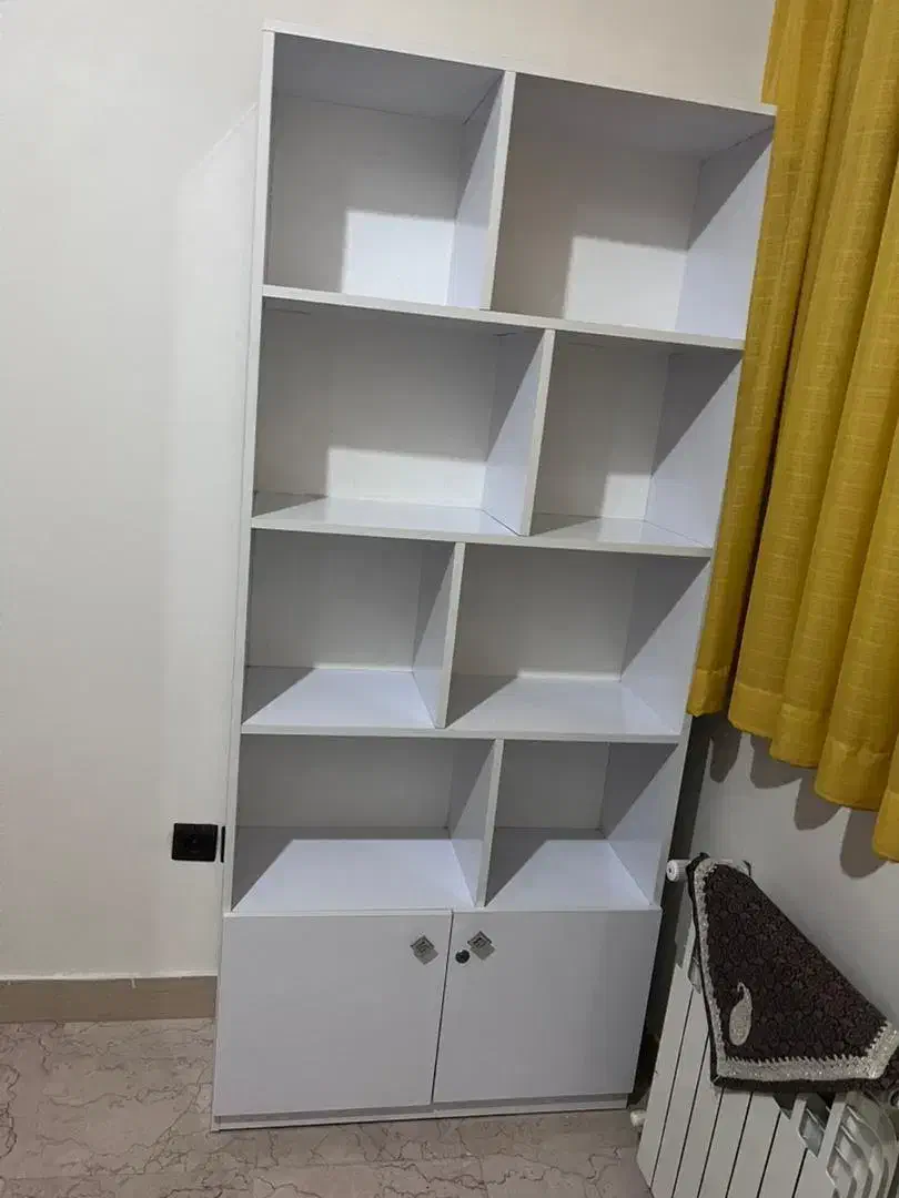 کمد کتابخانه دار|کتابخانه، شلف، قفسههای دیواری|تهران, پرستار|دیوار