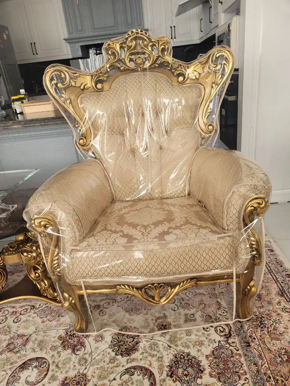 مبل سلطنتی|مبلمان خانگی و میز عسلی|مشهد, زمانه|دیوار