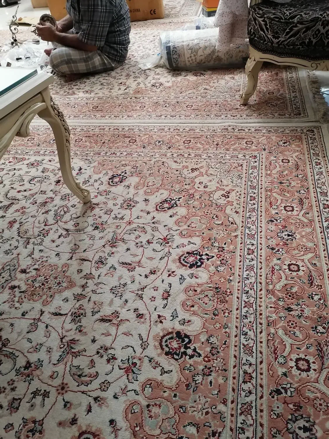 یک جفت فرش 6 متری|فرش|خلیفان, |دیوار