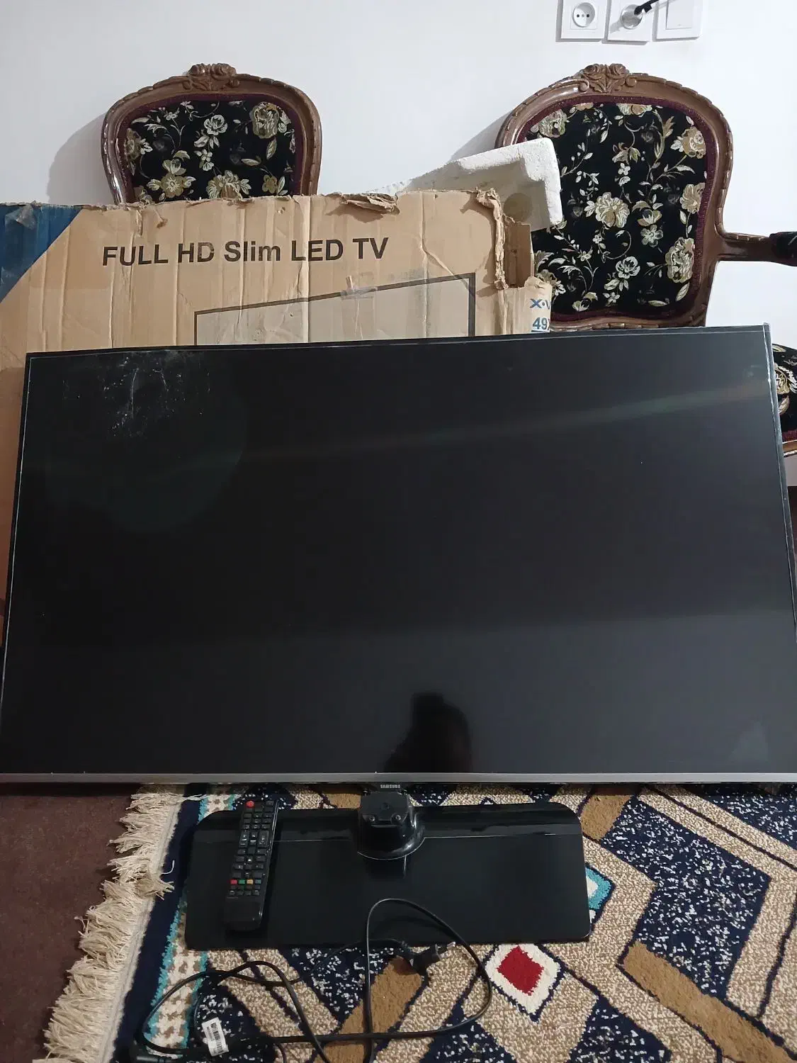 ال سی دی سامسونگ ۴۸ ،ال سی دی شکسته|تلویزیون و پروژکتور|نگین شهر, |دیوار