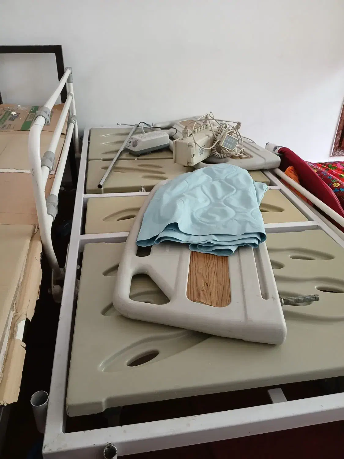 تخت بیمارستانی برقی با تشک برقی|پزشکی|اردبیل, |دیوار