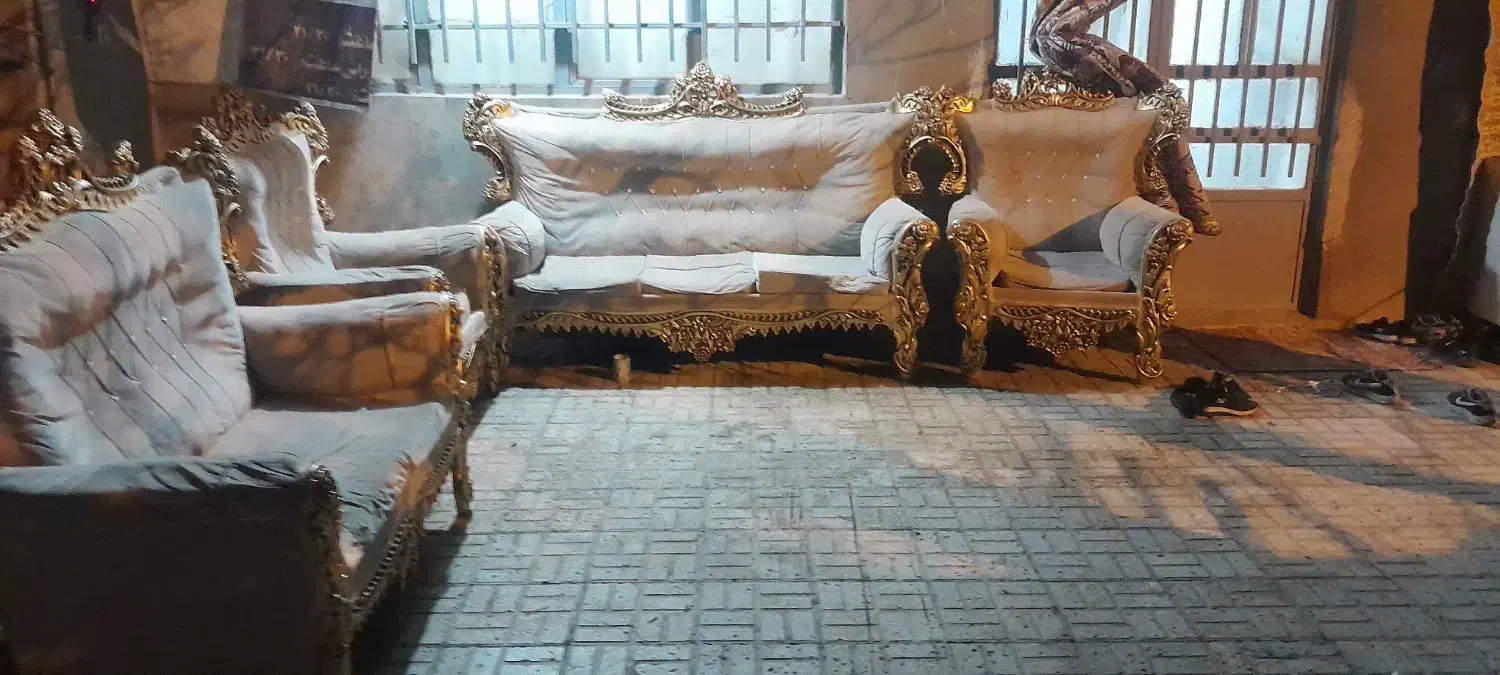 مبل ۷نفره|مبلمان خانگی و میز عسلی|کهریزک, |دیوار