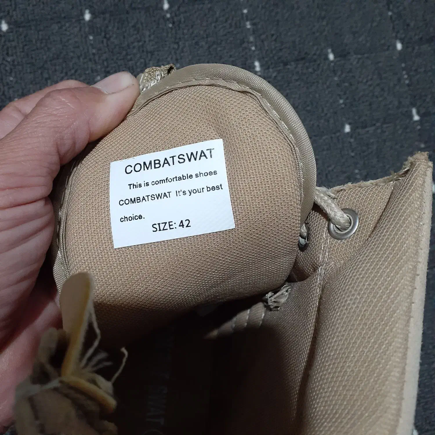 پوتین شیک و زیپ دار combat swat|کیف، کفش، کمربند|دره شهر, |دیوار