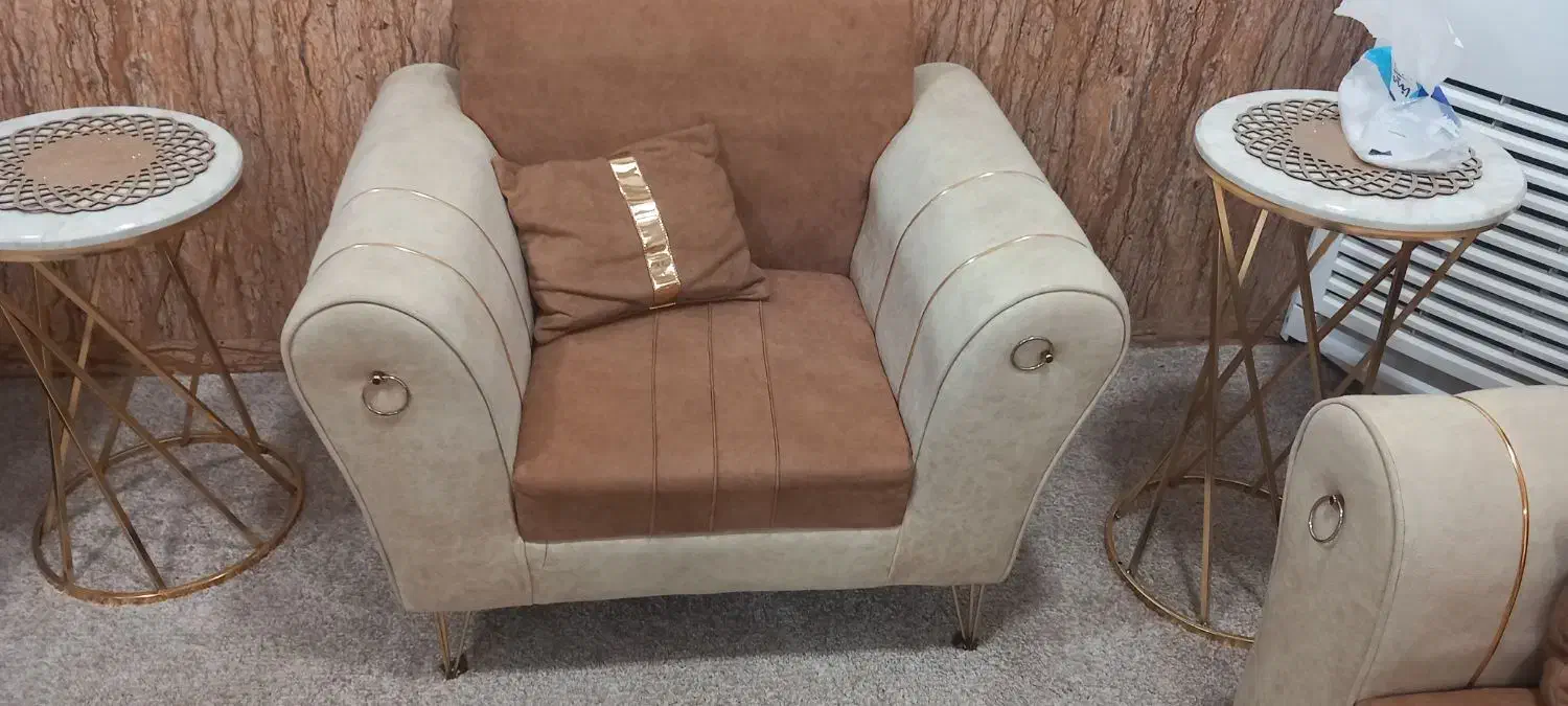 مبل ۸ نفره|مبلمان خانگی و میز عسلی|رامشیر, |دیوار