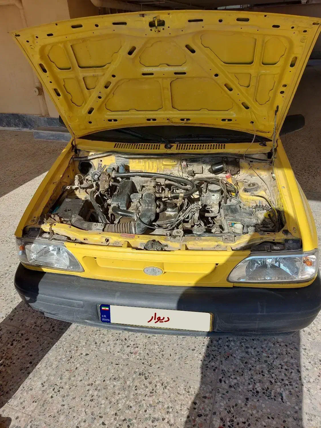 تاکسی پراید مدل ۱۳۸۷|خودرو سواری و وانت|سرپل ذهاب, |دیوار