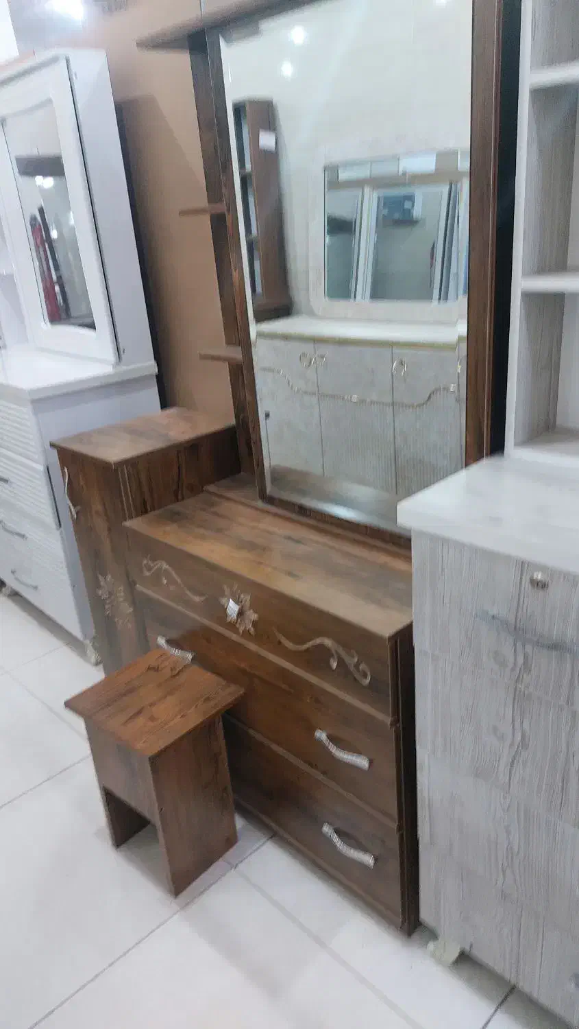 میز آرایش دراوری وکیوم ملامین، اقساط 12ماه|جاکفشی، کمد، دراور|دزفول, |دیوار