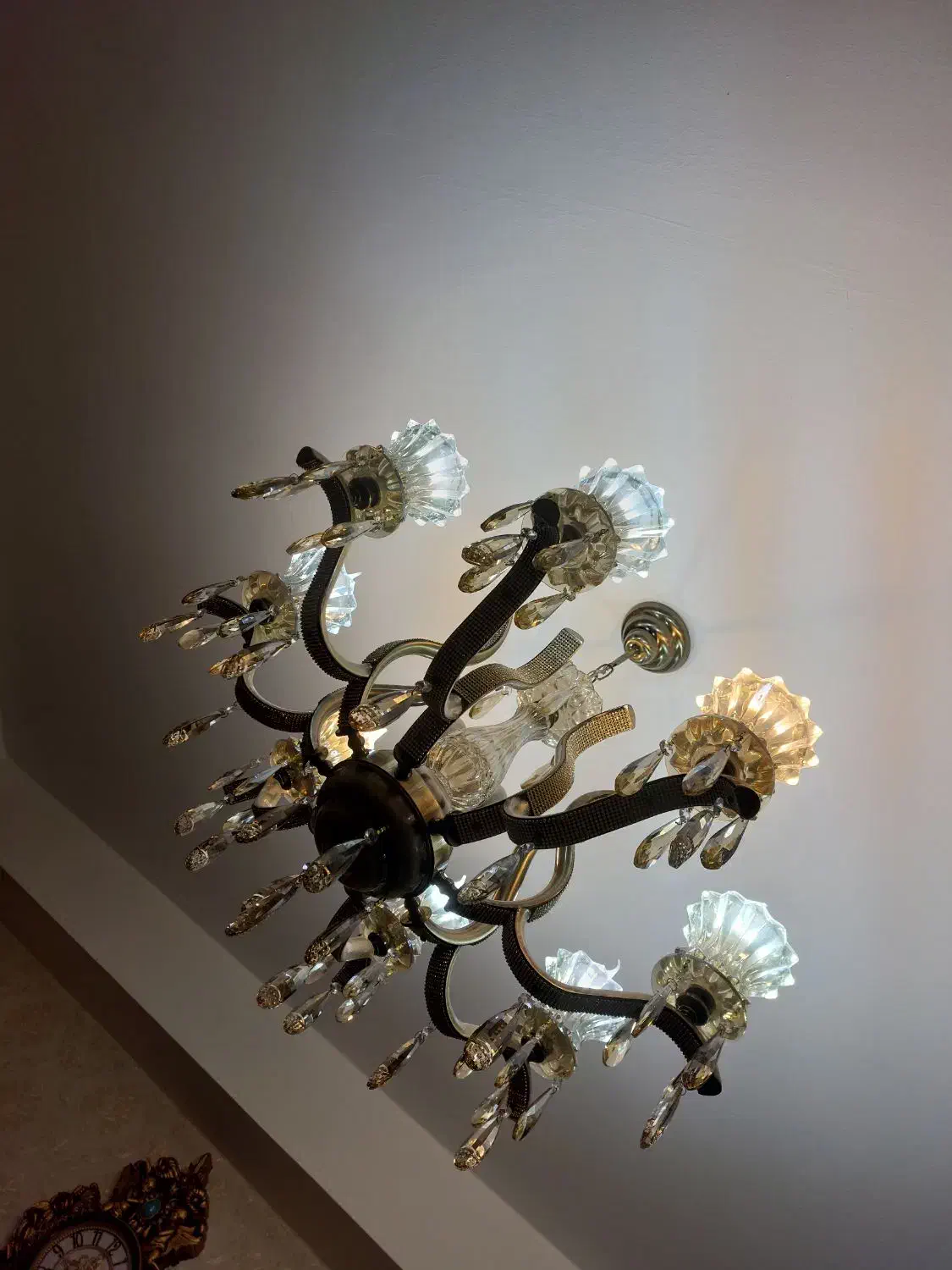 لوستر پذیرائی|لوستر و چراغ آویز|سهند, |دیوار