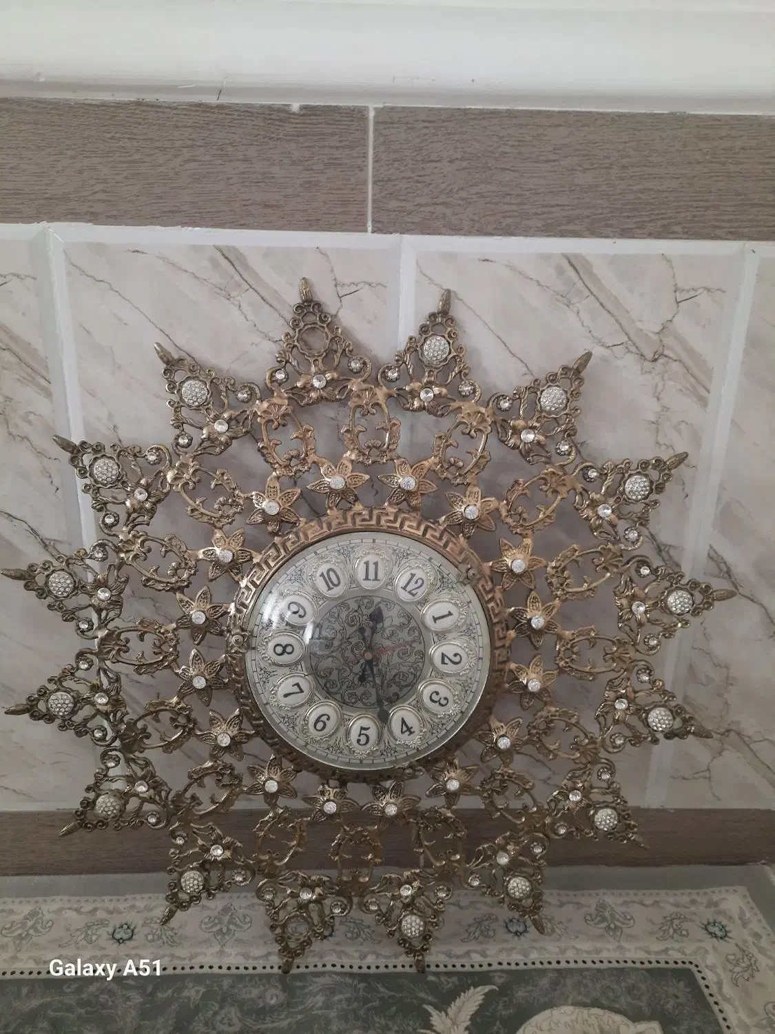 ساعت برنز|ساعت دیواری و تزئینی|نهاوند, |دیوار