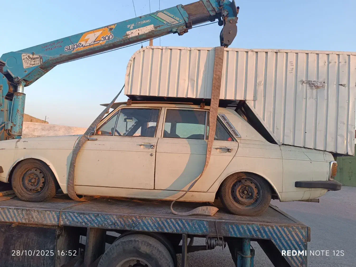 خدمات جرثقیل کفی ۳ تن حمل ونقل|خدمات حمل و نقل|چهاردانگه (تهران), |دیوار