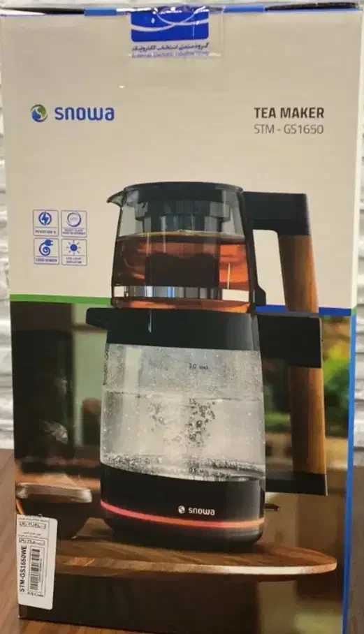 قوری و کتری برقی اسنوا|سماور، چایساز، قهوهساز|خرمآباد, |دیوار