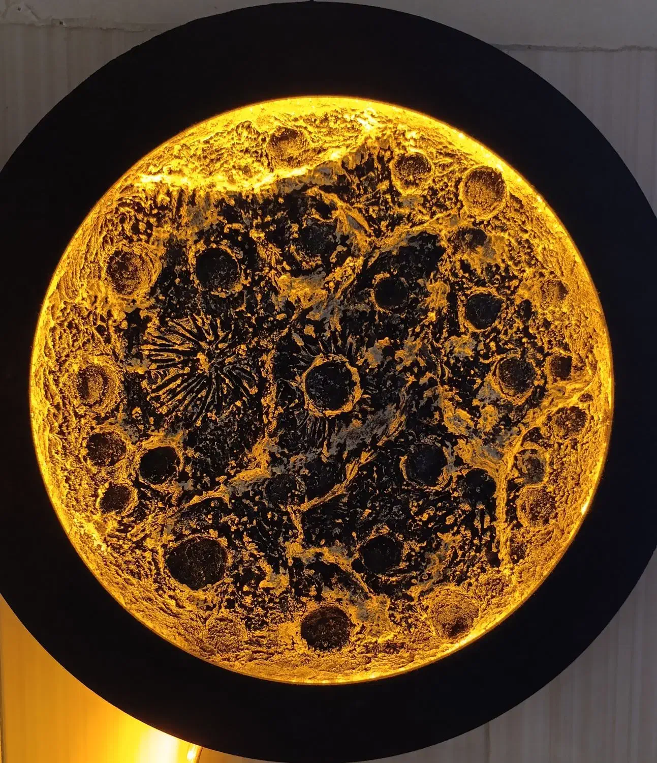 تابلو ماه و ساعت|تابلو، نقاشی، عکس|سلماس, |دیوار