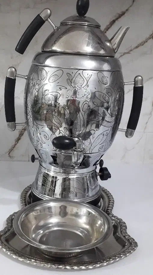 کاملا نو|سماور، چای‌ساز، قهوه‌ساز|مبارکه, |دیوار