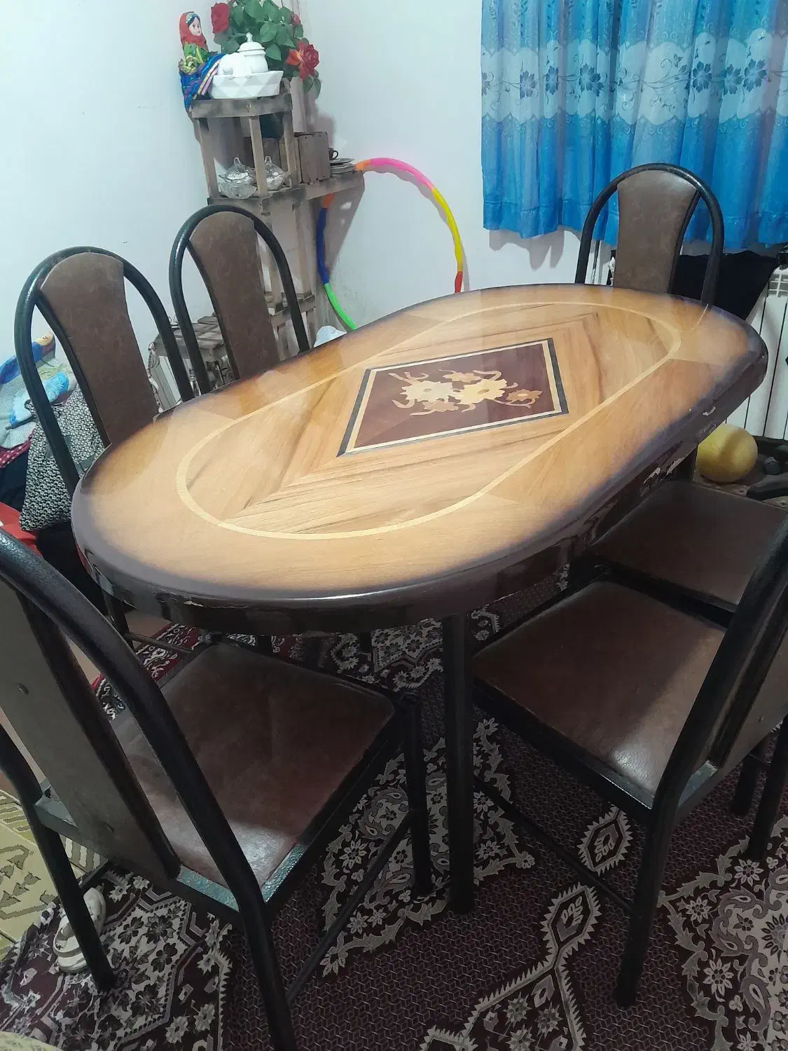 میز غذا خوری ۶ نفره|میز و صندلی غذاخوری|اردبیل, |دیوار