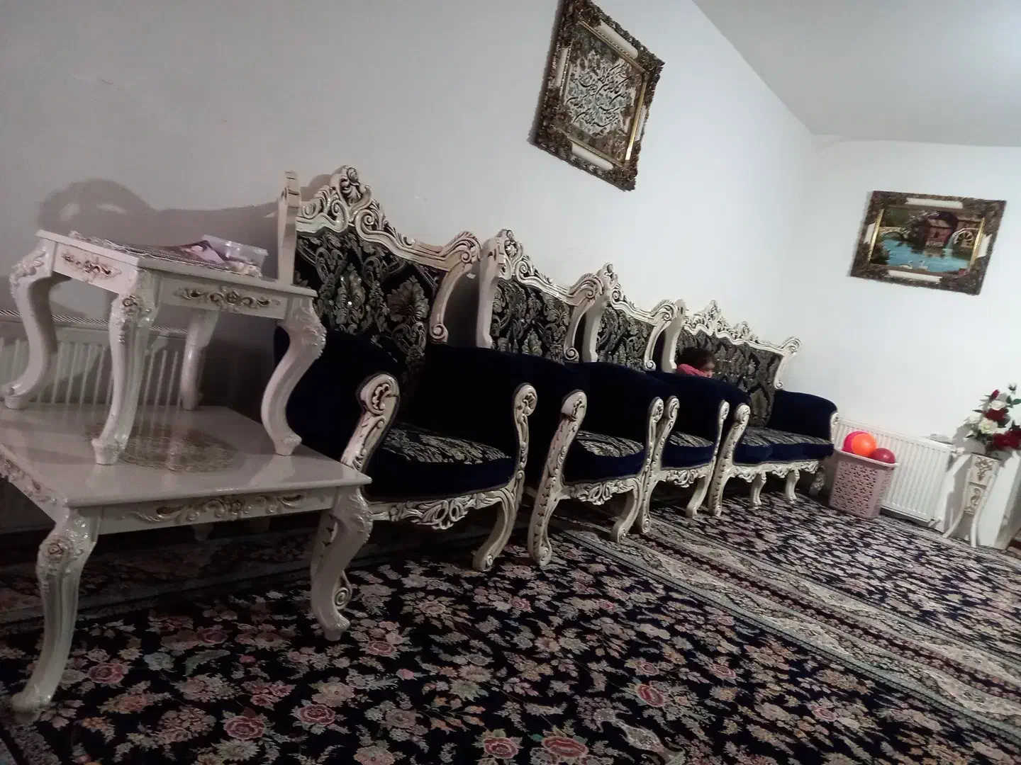 مبل ۷نفره|مبلمان خانگی و میز عسلی|جوانرود, |دیوار