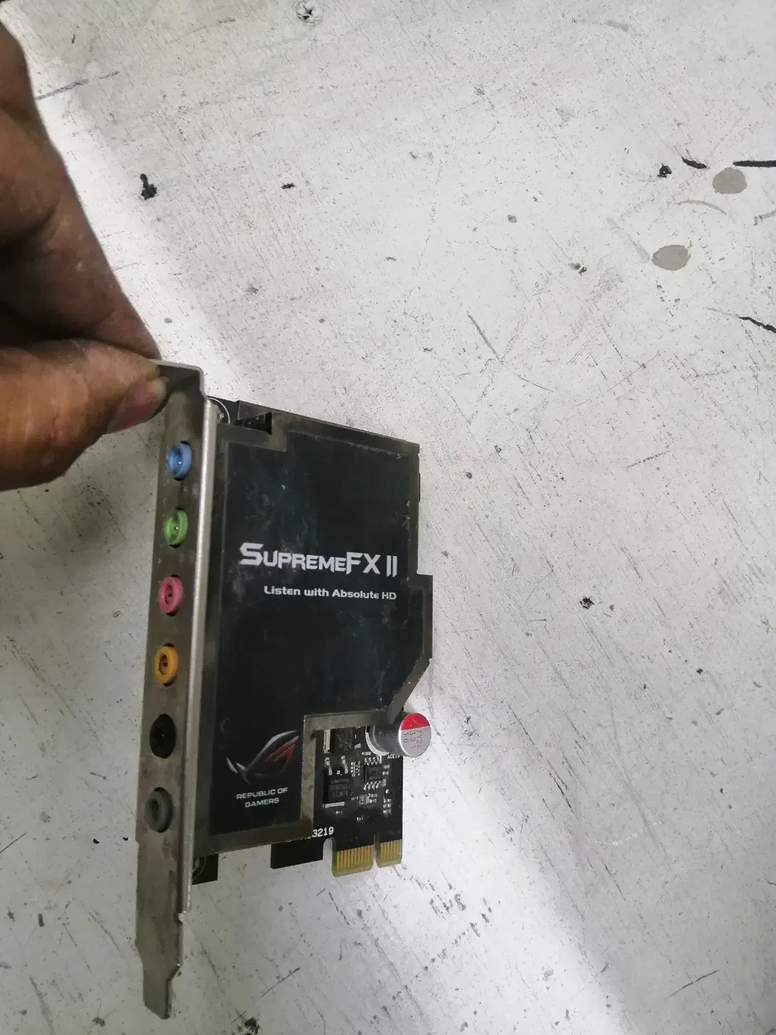 کارت صدا مخصوص مادربرد ایسوز گیمینگ|قطعات و لوازم جانبی رایانه|شهریار, شهرک وائین|دیوار