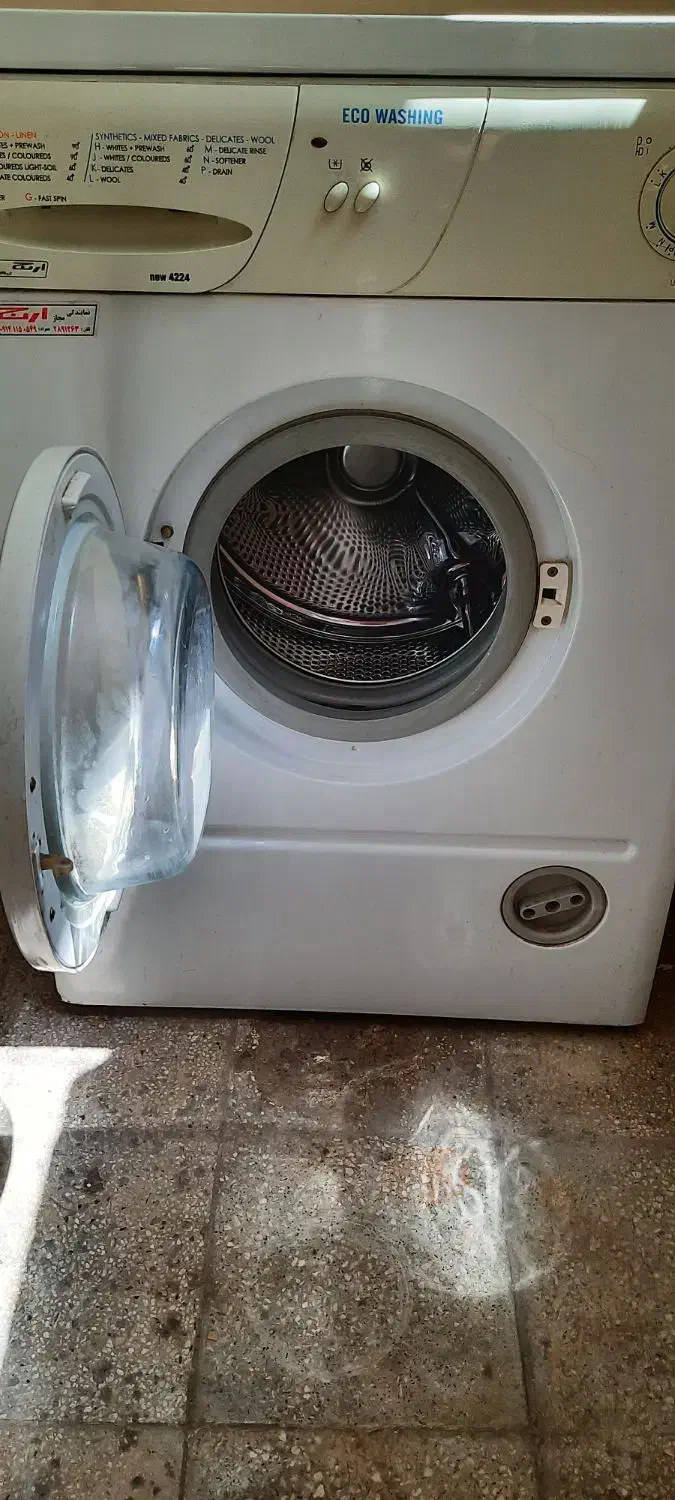 لباسشویی ۵ کیلویی ارج موتور ایتالیا|ماشین لباسشویی و خشککن لباس|تبریز, |دیوار