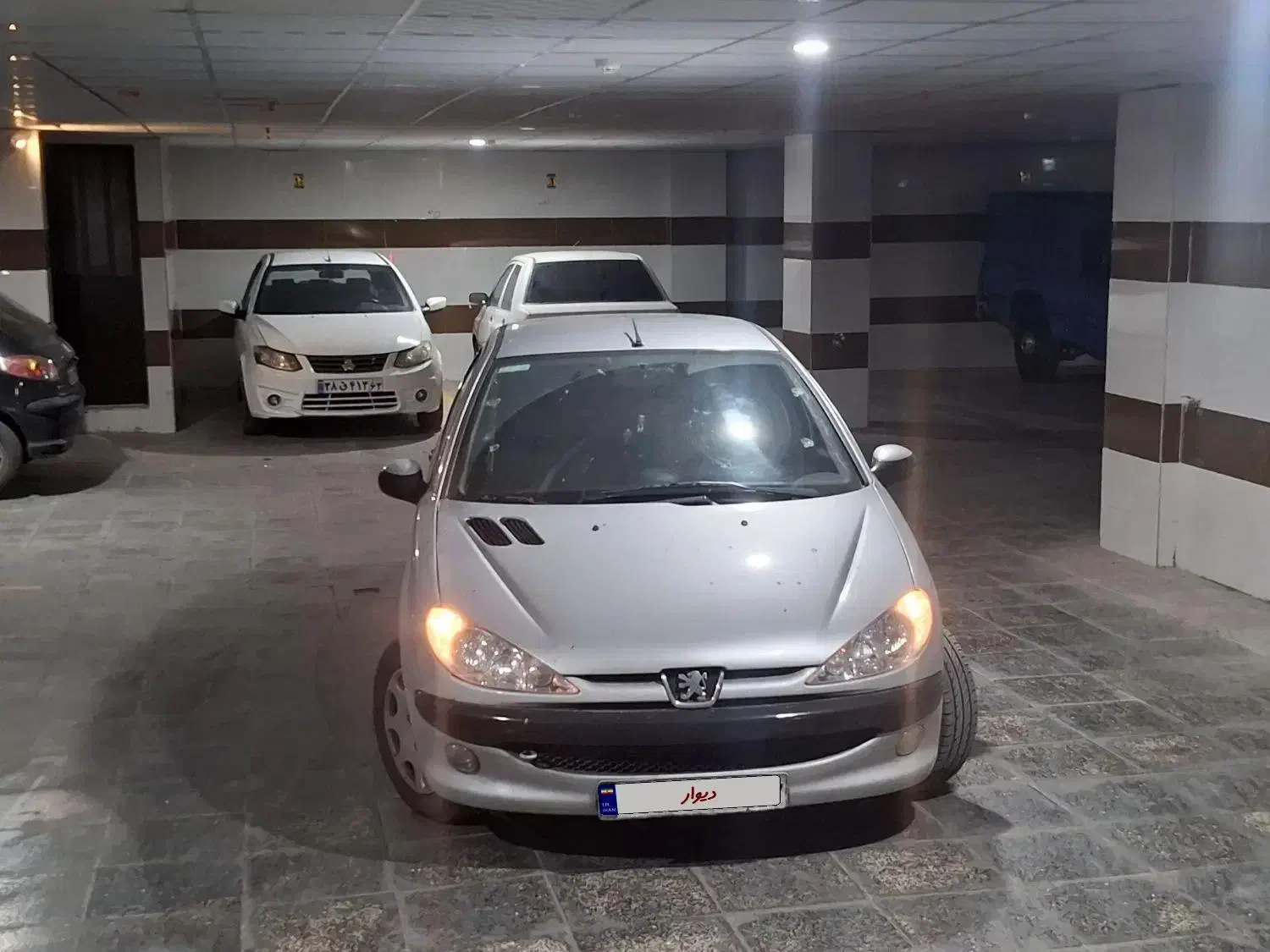 206 مدل 85 بکر|خودرو سواری و وانت|شیراز, میانرود|دیوار