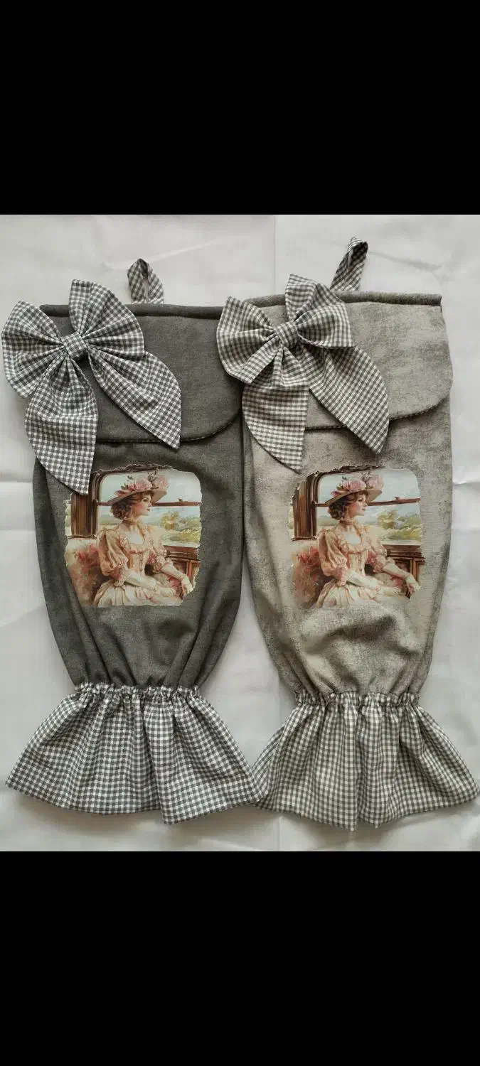 کیسه نگهداری نایلون های اضافی آشپزخانه|سفره، حوله، دستمال آشپزخانه|اصفهان, عطار نیشابوری|دیوار