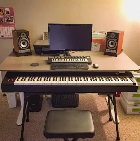 میدی کنترلر M-audio hammer pro 88|پیانو، کیبورد، آکاردئون|تهران, منیریه|دیوار