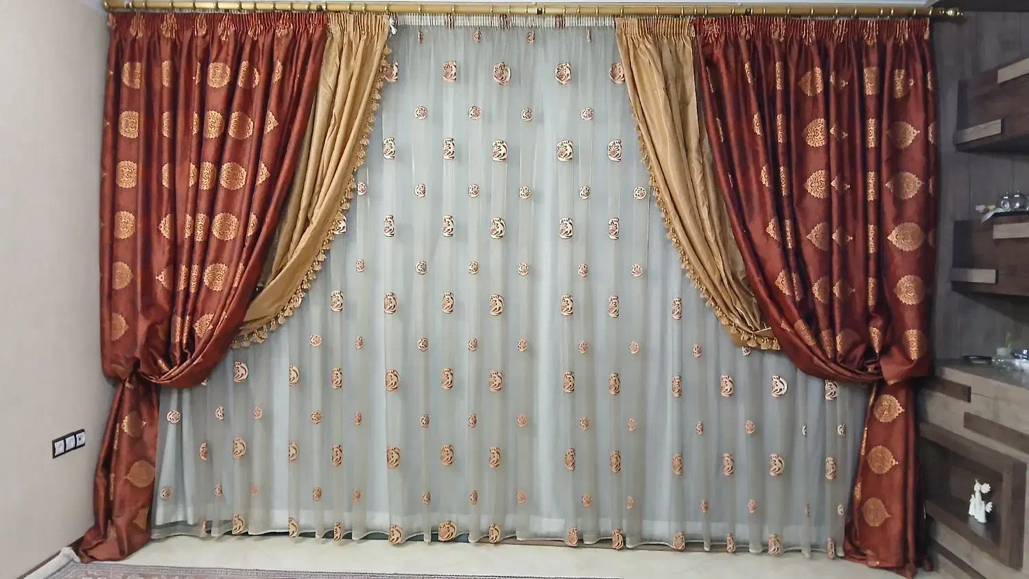 پرده|پرده، رانر، رومیزی|مشهد, یاس|دیوار