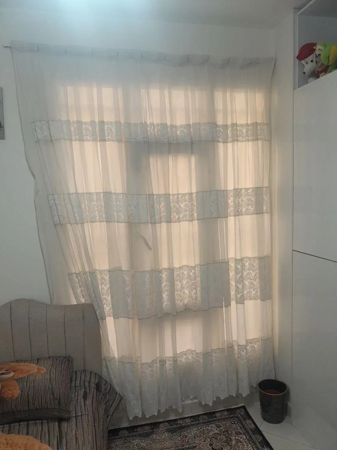 پرده اتاق خواب آشپزخانه|پرده، رانر، رومیزی|تهران, خاک سفید|دیوار