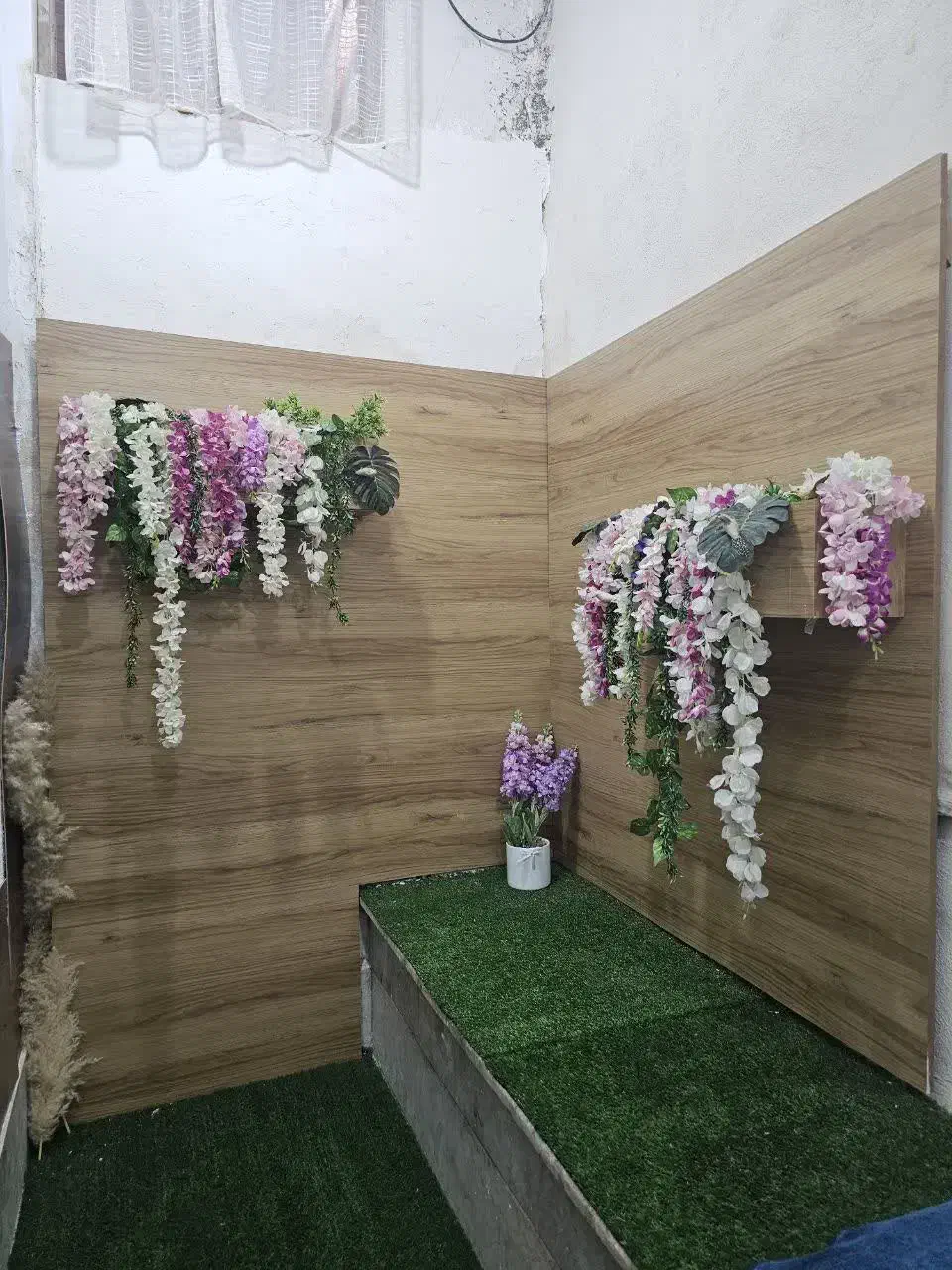 دکور جاکفشی قفسه کتابخانه ام دی اف|کتابخانه، شلف، قفسه‌های دیواری|قم, زنبیل آباد|دیوار