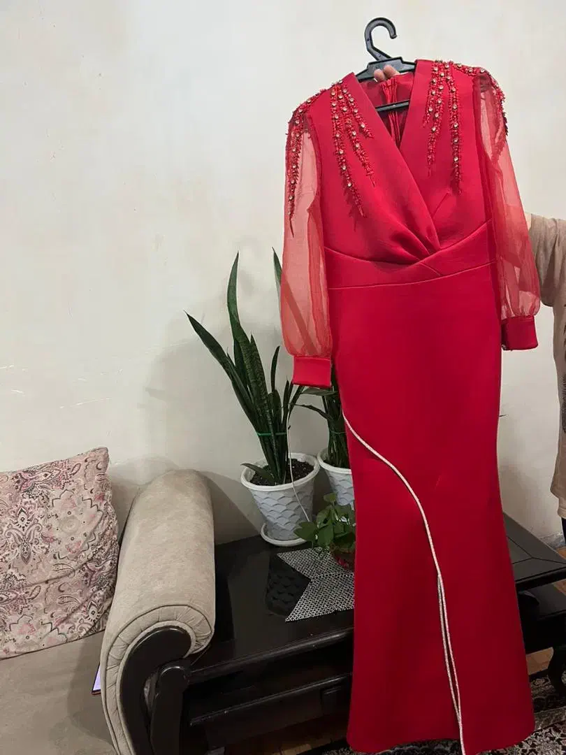 لباس مجلسی مدل ماهی سایز۴۲|لباس|رشت, باهنر|دیوار