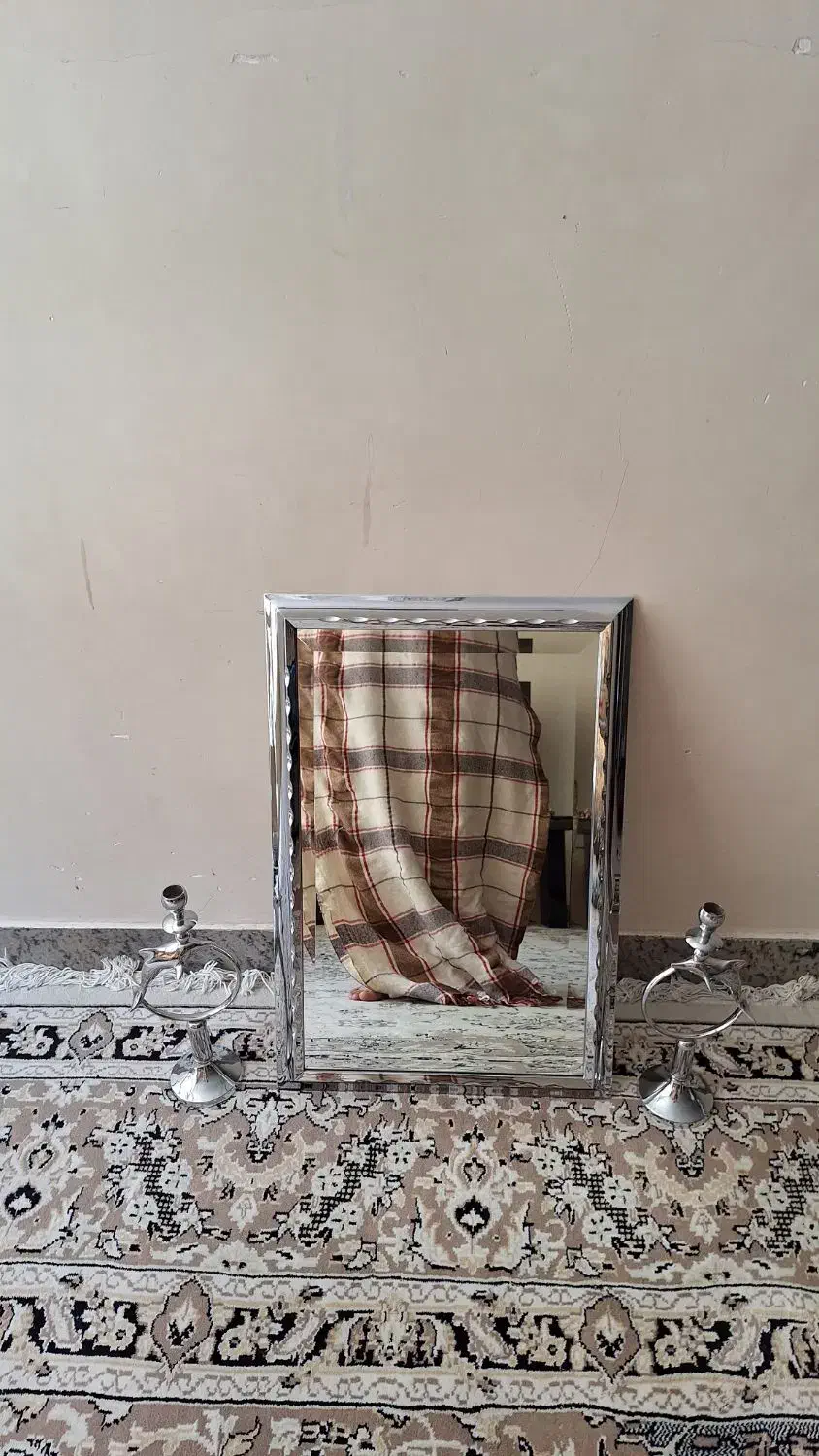 سرویس چای‌خوری کشکول و میوه خوری و آینه و شمعدان|صنایع دستی و سایر لوازم تزئینی|اصفهان, رزمندگان|دیوار