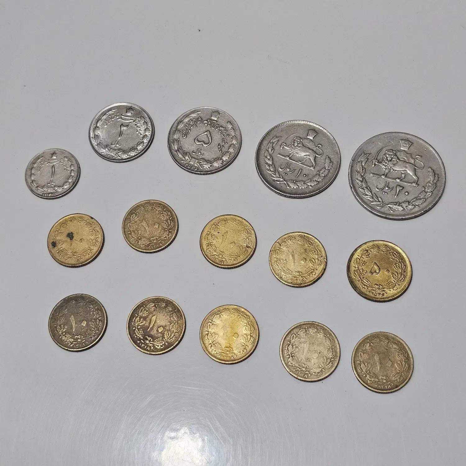 15 عدد سکه پهلوی|کلکسیون سکه، تمبر، اسکناس|بندر ماهشهر, |دیوار