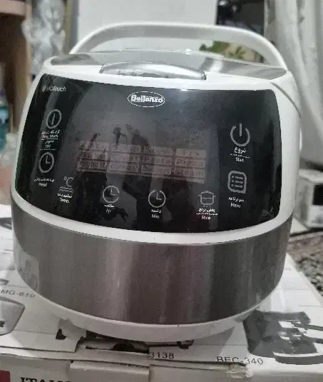 سرخ کن چند کاره با روغن بلانزو|اجاق گاز و لوازم برقی پختوپز|کرج, کلاک نو|دیوار