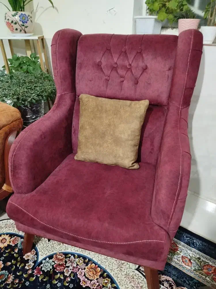 مبل راحتی نیم ست|مبلمان خانگی و میز عسلی|محمدشهر, شهرک چمران|دیوار