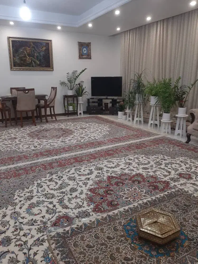 فرش دستبافت گل ابریشم کاشان|فرش|تهران, ولنجک|دیوار