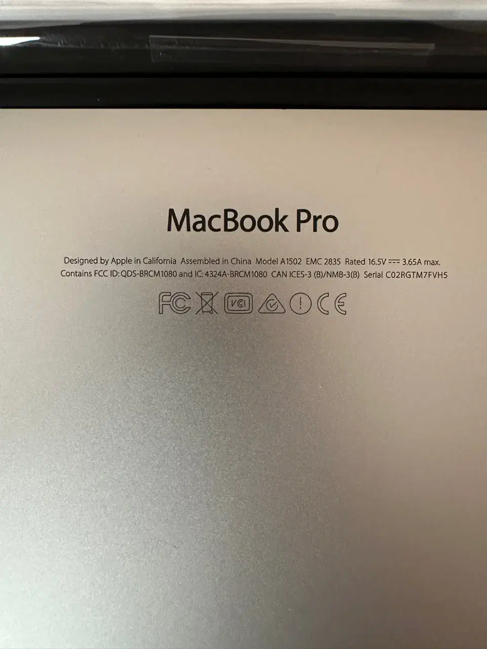 مک‌بوک a1502|رایانه همراه|تهران, درب دوم|دیوار